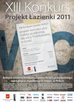 Laureatw XIII Konkursu KOO na Projekt azienki 2011 poznamy 17 czerwca 